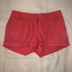 Jcrew size 4 salmon pink broken-in chino